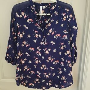 2 For $15! Floral Print Blouse